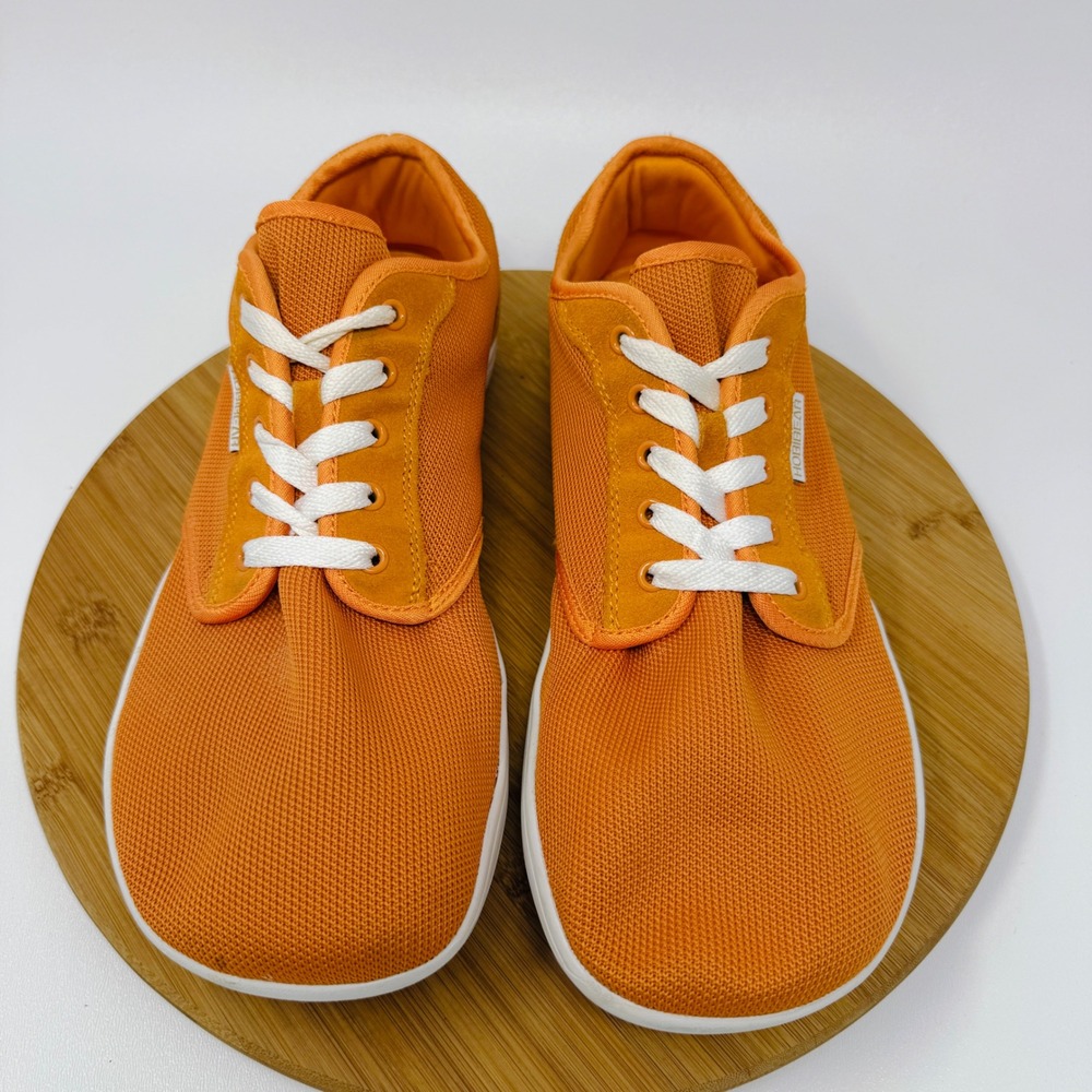 Hobibear Barefoot Shoes Mens 47 Orange Mesh Minimalist Sneakers GS6968